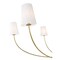 Z-Lite Shannon Chandelier, 6-Light, 62 In.W x 25.75 In.H, Rubbed Brass/white 3040-62RB - alternate 3